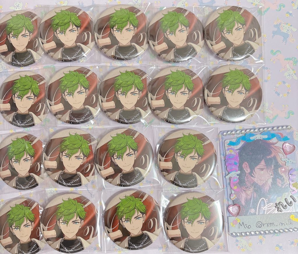 譲渡 交換 ♡ あんスタ メロアス 缶バッジ MELLOW DEAR US 譲 ジュイス