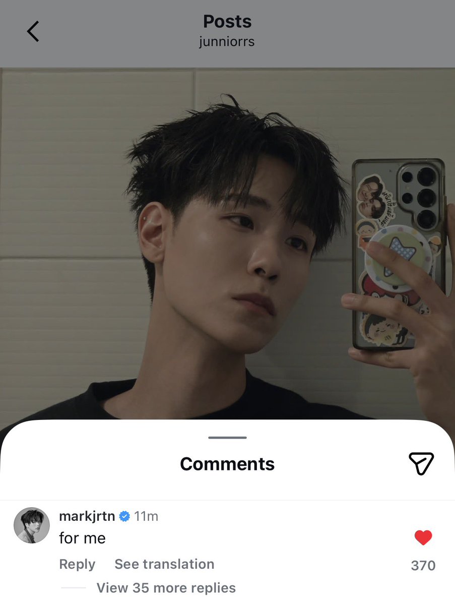 ☀️: 💇🏻‍♂️💇🏻‍♂️

🌙: for me

หาาาาาาา คือไร ตัดเพราะน้องชอบเหรอคะ 😳

#JuniorMark #จูเนียร์มาร์ค #junniorrs #markjrtn