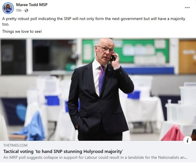 CrossgateCentre's tweet photo. If this comes to pass then that’s the pro-Indy majority vote absorbed & neutered & thoroughly betrayed for another half decade. And btw, it would also show how a list vote for the SNP would yet again be another open door for a unionist on the regional seats.#ListVoteALBA https://t.co/GPotHINsLu