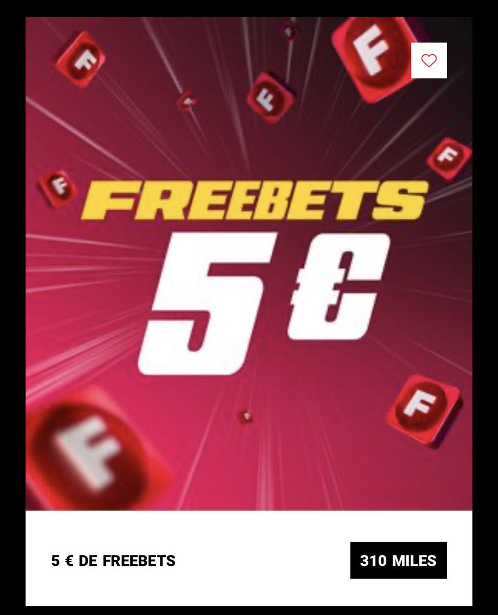 FREEBET À GAGNER 🎁

Juste avant les matchs de LDC de ce soir, je vous propose un petit concours ! ⚡️

5,00 € OFFERTS ! ✅

Like,follow + pseudo W sous le post ⤵️