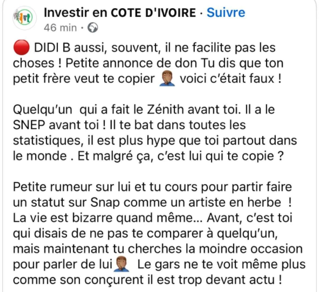 Didi b est bête dès tchiéééé 💔

🚶🏾‍♂️