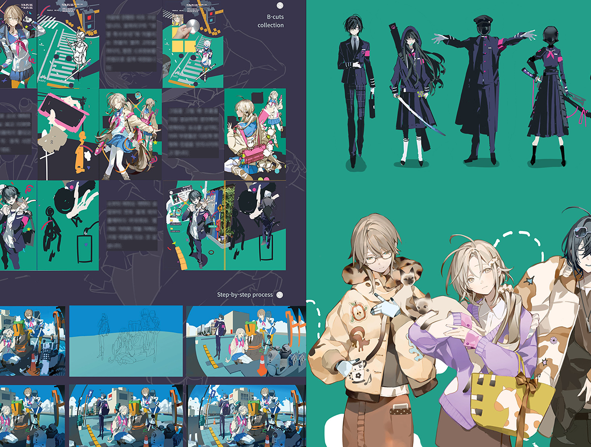 성간여행 앤솔로지 후기북의 알파지구 파트를 담당했습니다^_^// 티켓 제작썰도 풀어보았으니 즐감해 주세요!