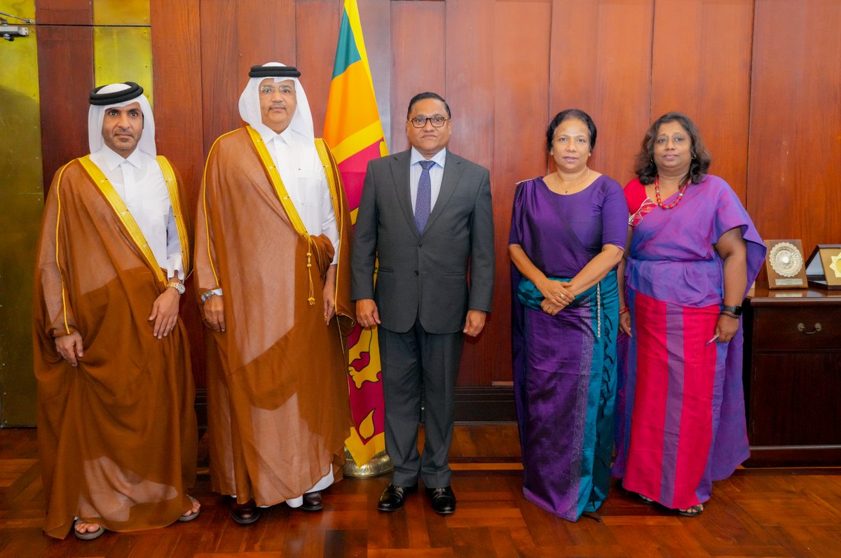 Embassy of Qatar in Sri Lanka tweet media