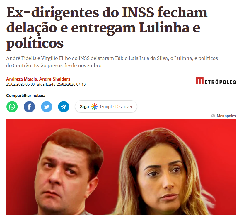 Hoje está sendo um dia difícil pro LULA e sua turma