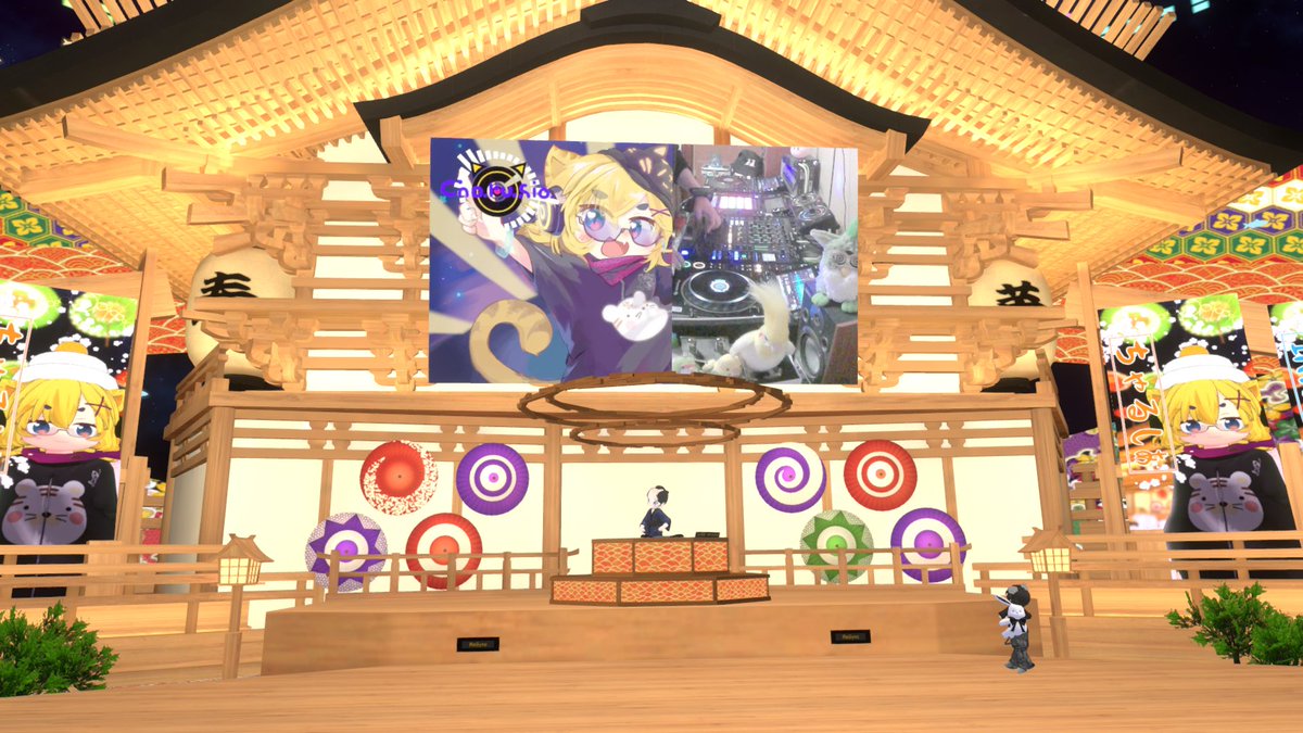 こんぎつね【VRChat】 tweet media