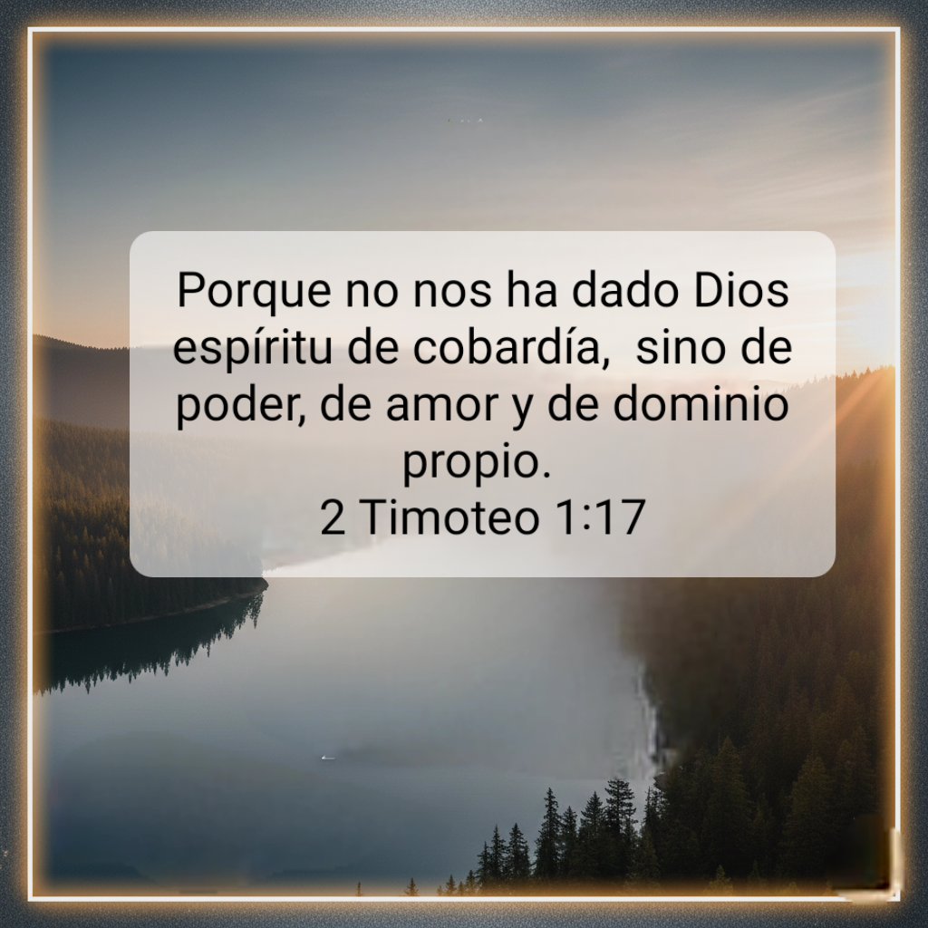 Tres herramientas que ya tienes, pero que a veces olvidas usar:
⚡️ Poder para actuar.
❤️ Amor para servir.
🧠 Dominio propio para decidir.
El miedo no es tu dueño. 2 Timoteo 1:7 es el recordatorio de que fuiste diseñado para más.