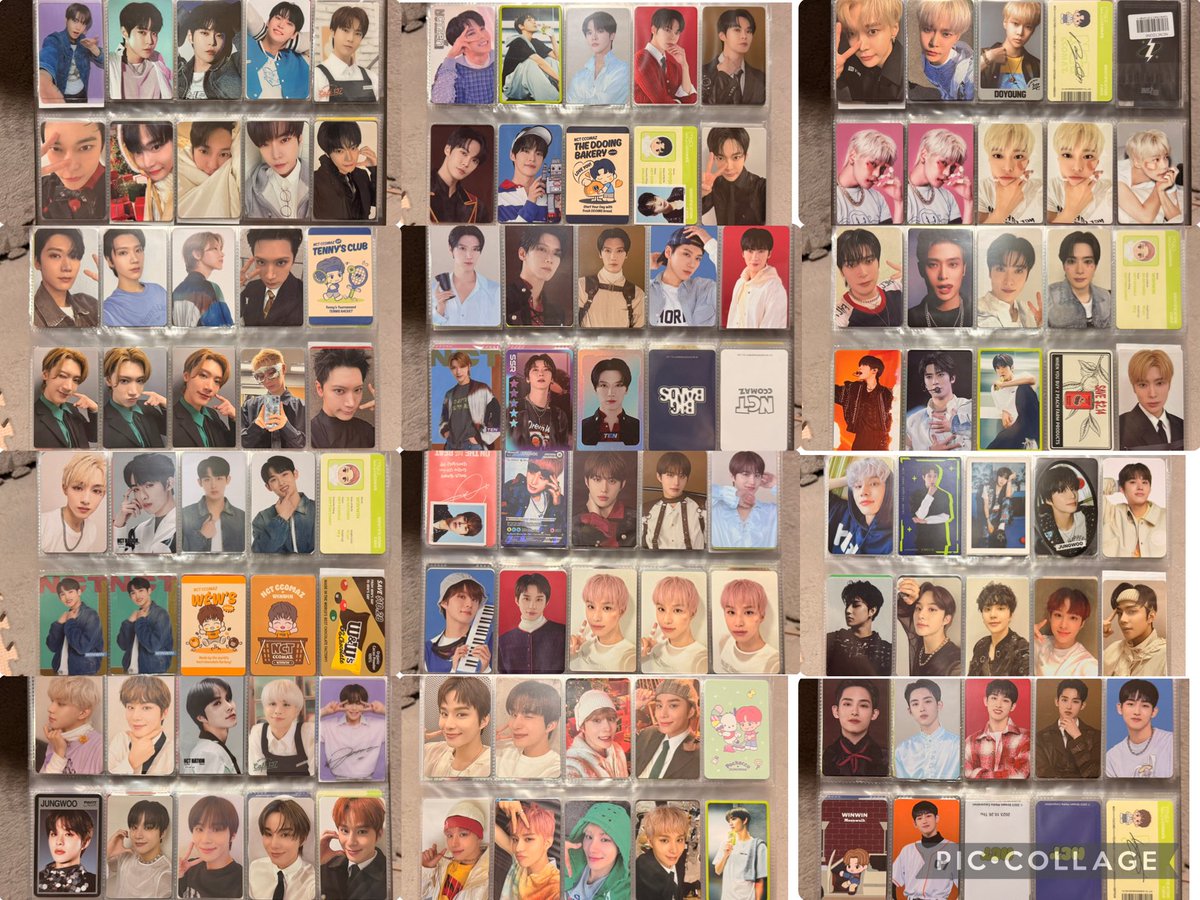 nct 127 NCT127トレカ NCTDREAM wayv 交換 イリチル ドリム 威神 wish