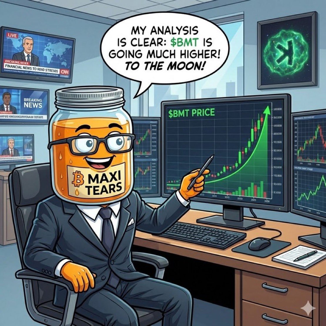 Bitcoin Maxi Tears- $BMT tweet media