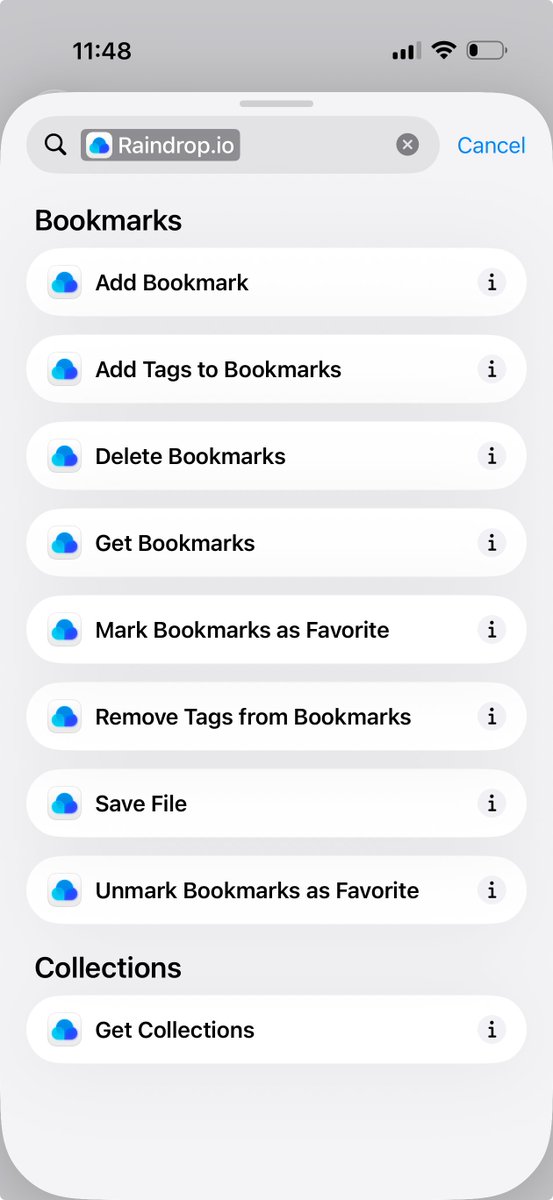 Raindrop.io tweet media
