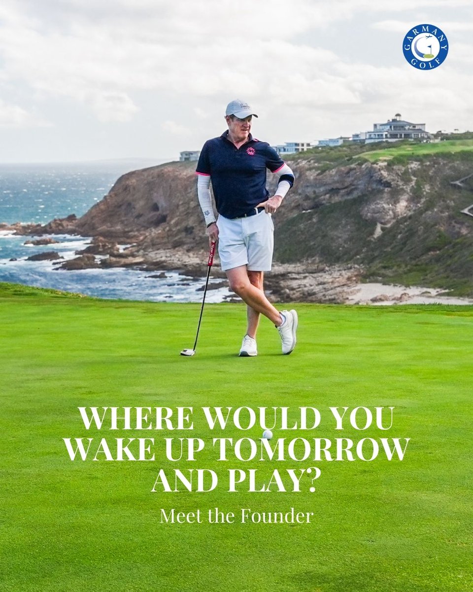 garmanygolf's tweet image. Where would Founder Bud choose to play tomorrow? Swipe to see. ⛳

Join us this September - limited spots remain to experience it for yourself.

#GarmanyGolf #MeetTheFounder #MeetTheTeam #GolfInternational