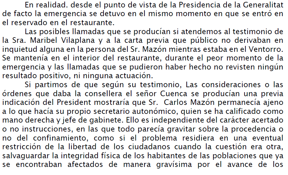 La reflexión es que la jueza ha realizado una construcción jurídica muy dudosa, con inferencias debilísimas, con una base legal tremendamente endeble, pero que, por la extensión en ciertas cuestiones, es en realidad un alegato moral que no le corresponde. Ved (22)