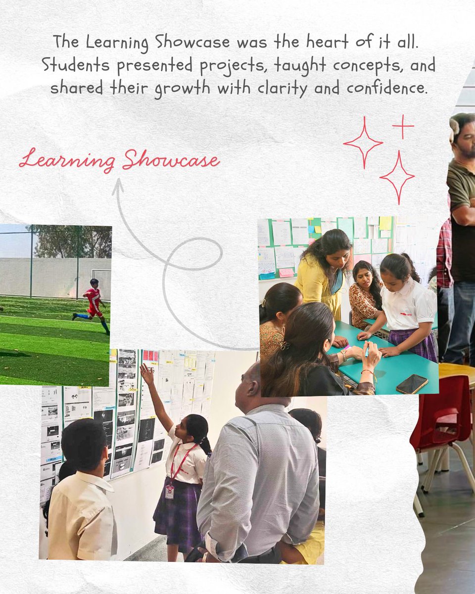EkyaSchools's tweet photo. Families stepped into Ekya and witnessed learning in action. From student showcases to meaningful conversations, thank you for being part of our Open House.  
#Ekya #OpenHouse #LearningShowcase https://t.co/BnZglcC6ge