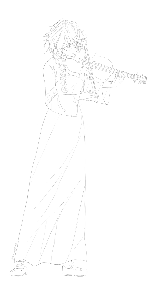 First sketch raffle for <a href="/dc_aa_eg_co_pm/">Cherry☆</a>  🪻

#artmoots #smallartist #sketch