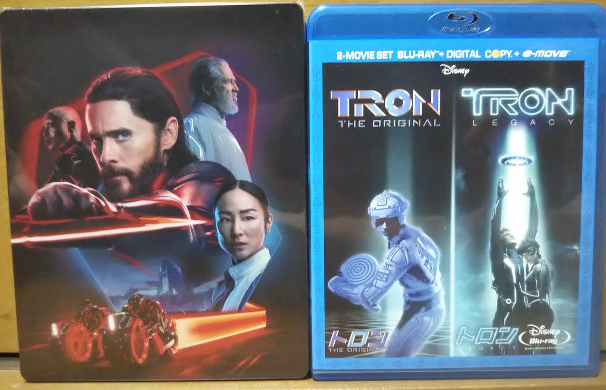 トロン:アレス』スチールブックが届く。世間的には評価が低いようです