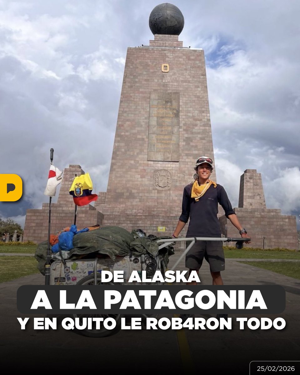 ¡Nadie se salva! El influencer japonés Atsushi Yao, que camina desde Alaska hasta la Patagonia, denunció el robo de su mochila en Quito. “Perdí mi teléfono y con él todos mis datos, es muy triste”, dijo en un video que luego eliminó. Semanas antes, otro influencer coreano también