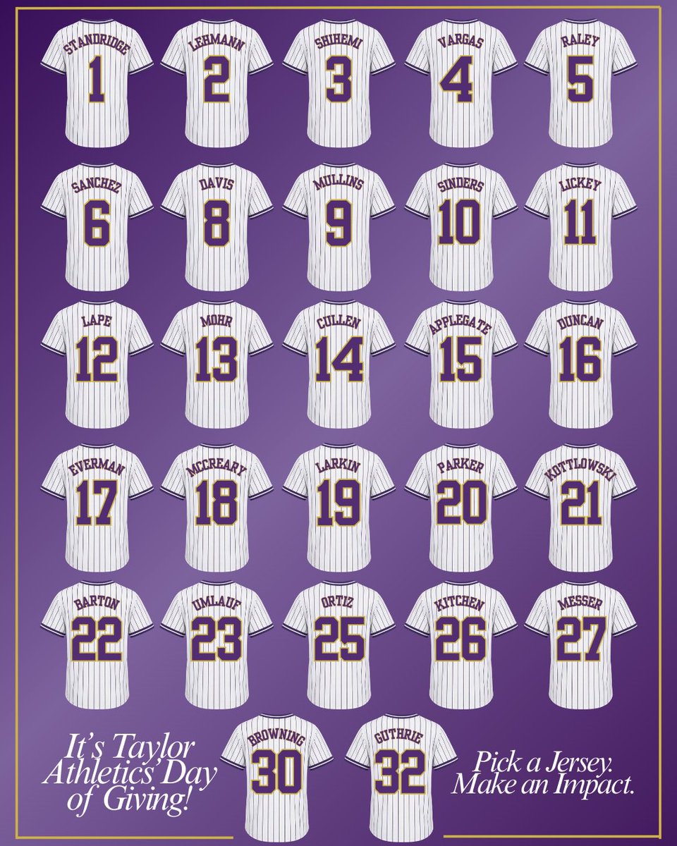 Taylor University Softball tweet media