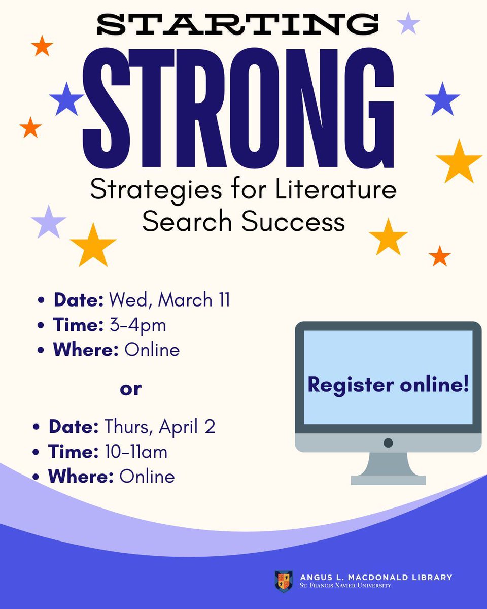 Angus L. Macdonald Library, StFX tweet media