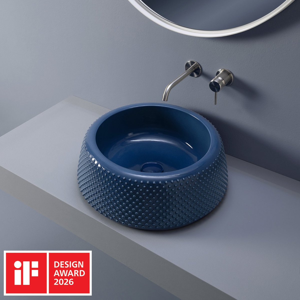 FlaminiaDesign's tweet photo. We are proud to announce that the Falala basin has won an #ifdesignaward!
The iF DESIGN AWARD is one of the world's most prestigious design awards.
▶️ https://t.co/ChLpvstkwF

#CeramicaFlaminia #ifdesignaward #iFDesignAward2026 https://t.co/h8mCTADEtd