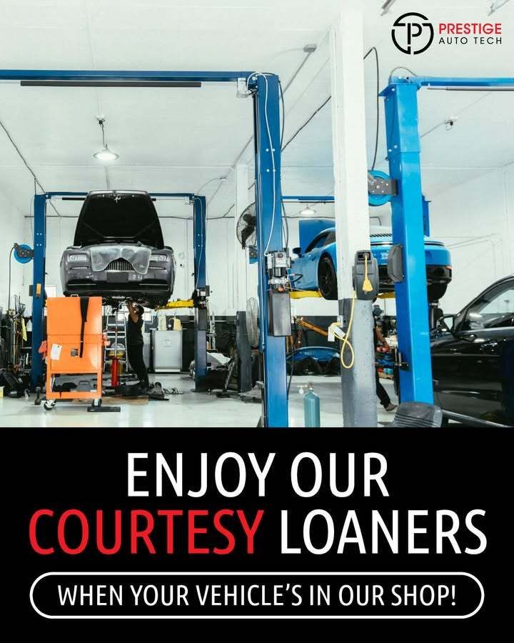 PrestigeAutoPro's tweet image. Stay on the move while your vehicle is serviced! 🚗 Prestige Auto Tech offers courtesy loaner cars. Schedule your appointment today! bit.ly/3E8WqRf #PrestigeAutoTech #Miami #KendallFl #PinecrestFL #NorthMiami #PompanoBeach #EuropeanRepair