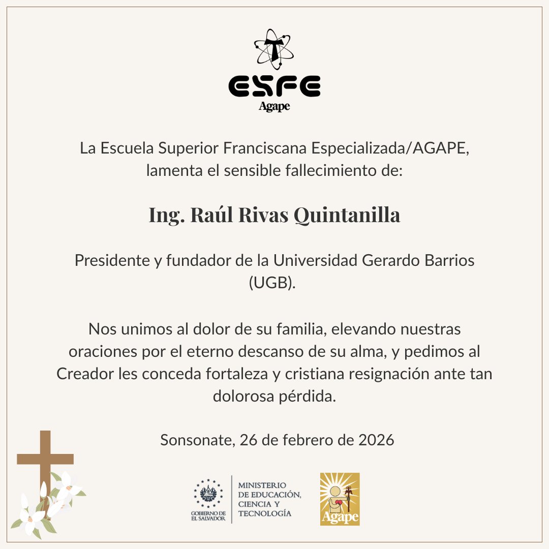 ESFE/AGAPE tweet media