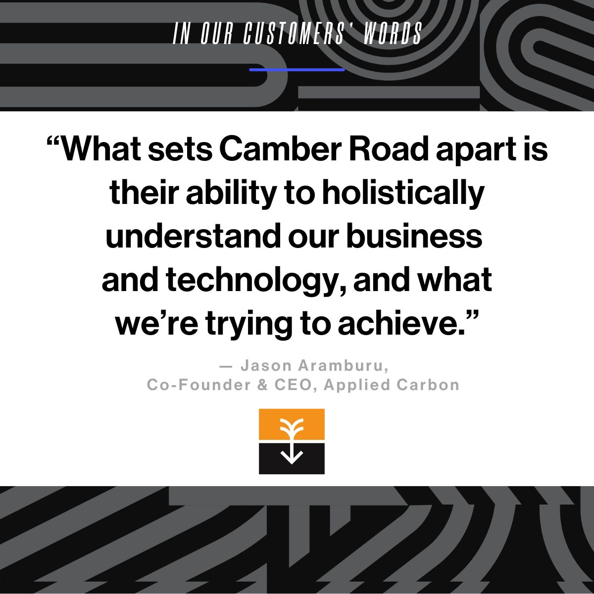 Camber Road tweet media