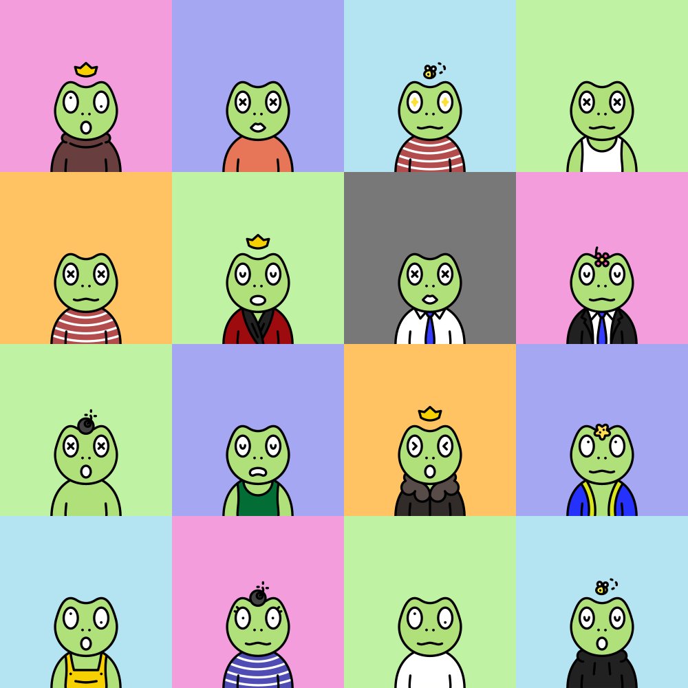 Introducing Lit Frogs, a unique pfp art collection dropping this March on <a href="/base/">Base</a>

Supply: 2,026
Launchpad: <a href="/opensea/">OpenSea</a>

Like, RT &amp; Drop your wallet address below for a chance to get on WL