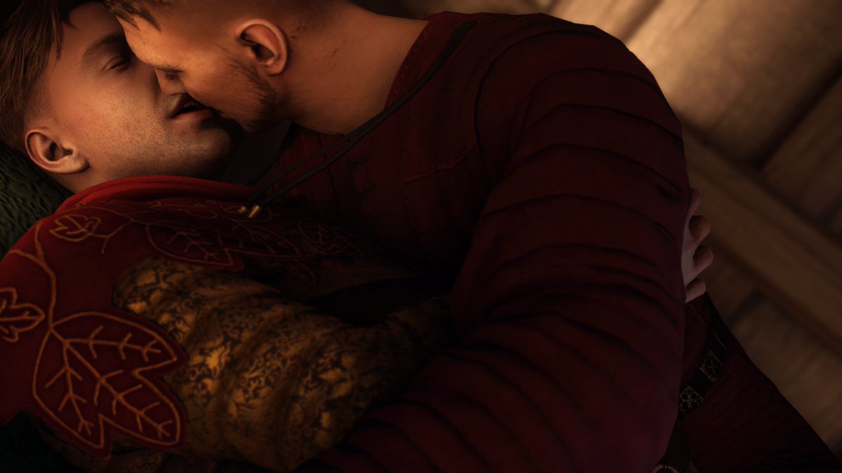 Hans and Henry in their love nest in Kuttenberg. #hansry #kcd2