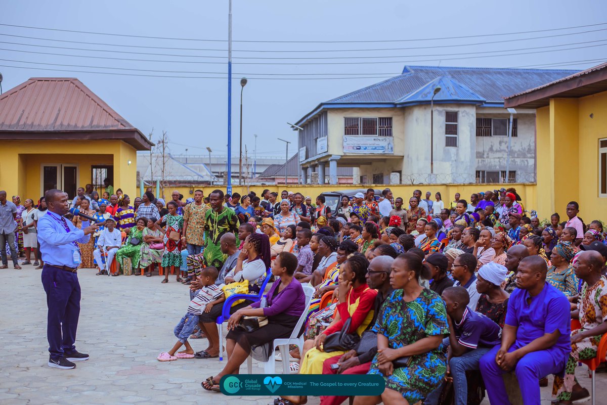 TheGCKHQ's tweet photo. Highlights from Day 3 at GCK Medical Mission in Port Harcourt, February 2026.

Stream GCK in Port Harcourt live at:
https://t.co/kPRHkEcb5w
https://t.co/z5vUMaDpIX 

#GCKinPortHarcourt 
#MedicalOutreach 
#FreeHealthcare 
#DeeperLife 
#PastorKumuyi https://t.co/Rw5LwvwjiH