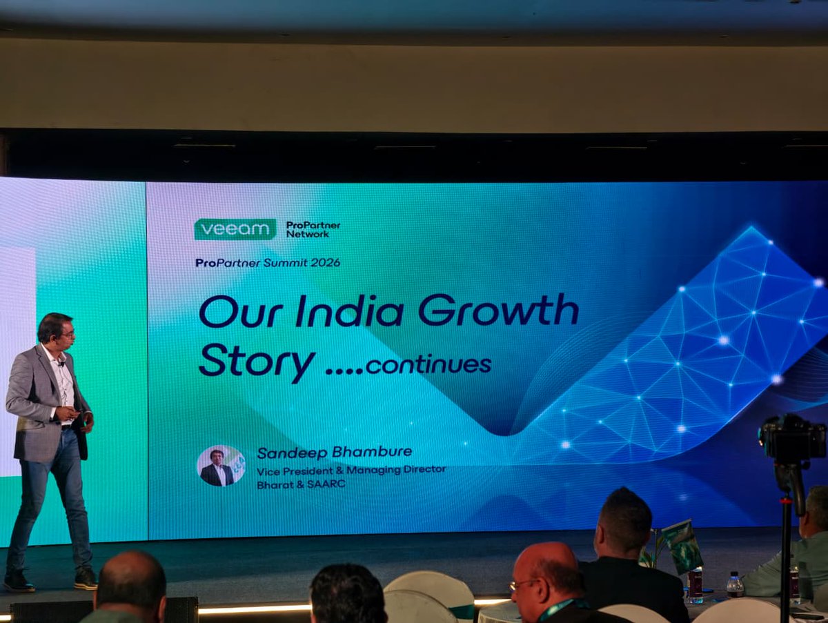 The 2026 Go to Market strategy, Sandeep Bhambure focused on sharper segmentation, vertical alignment, and measurable partner profitability. Growth will be driven by disciplined execution and ecosystem collaboration across India and SAARC. 

#Veeam #GoToMarket #CyberResilienc...