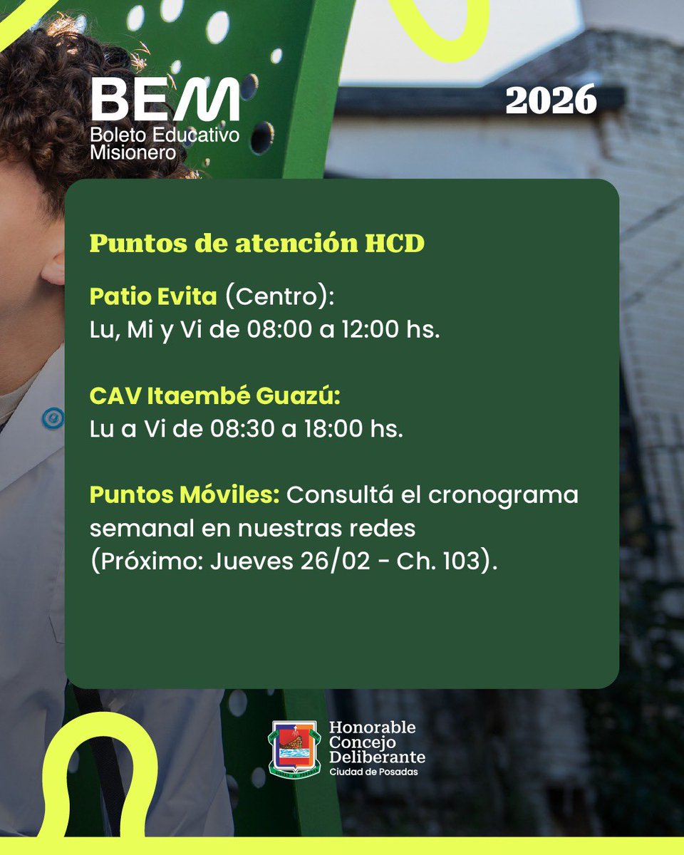 HCD Posadas tweet media