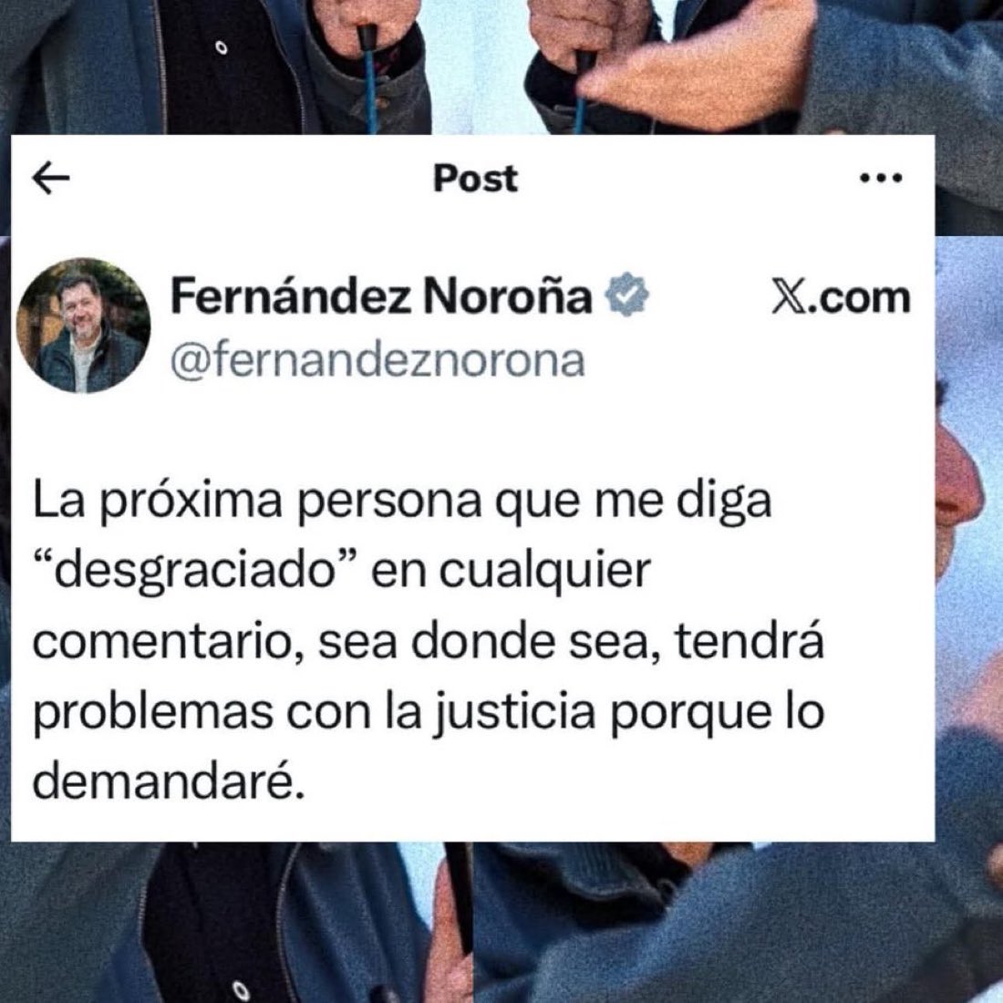 Pendejo, apestoso, maloliente, corrupto y DESAGRACIADO <a href="/fernandeznorona/">Fernández Noroña</a>
