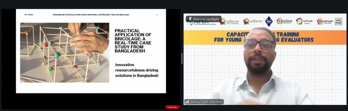 Asia Pacific Evaluation Association tweet media