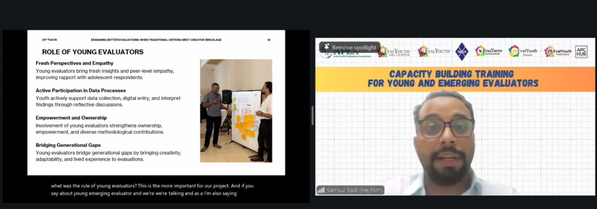 Asia Pacific Evaluation Association tweet media