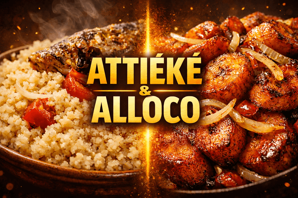 bat_sav's tweet photo. Le Duo Culinaire Qui Fait Vibrer la Côte d’Ivoire - Les Chroniques du Bataillon # 124
https://t.co/UGJcNAakVW
#Attiéké #Alloco #CuisineIvoirienne #Gastronomie #CultureCulinaire https://t.co/p8MeePbANW