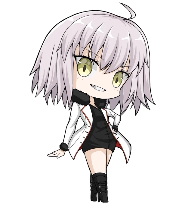 今リクエストよりミニ邪ンヌをカイル最中なんだけど、ジャケットの色が白もアリだなってなっております