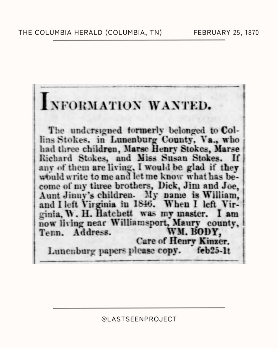 Last Seen Project tweet media