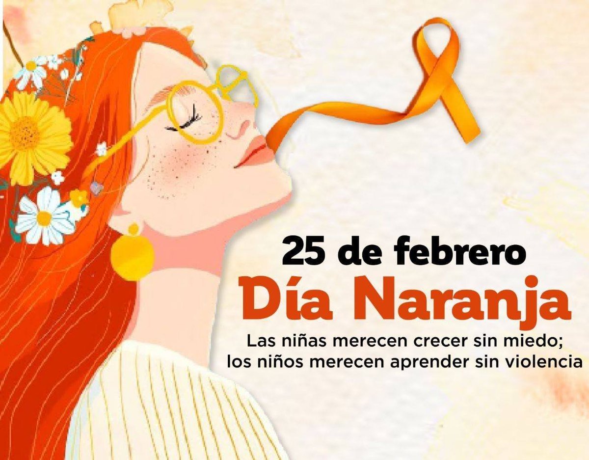 📷 Día Naranja: Unidos por una vida libre de violencia.