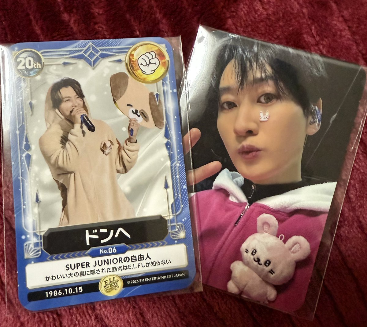 開けてびっくりしちゃった…
ふたりとも可愛いねぇ😍