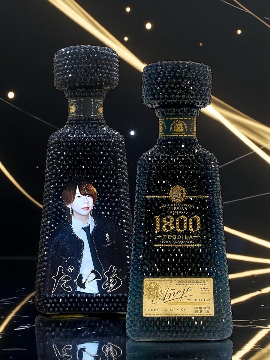 ✨ 1800 テキーラ アネホ ✨ ストーンをふんだんに使用し、1800