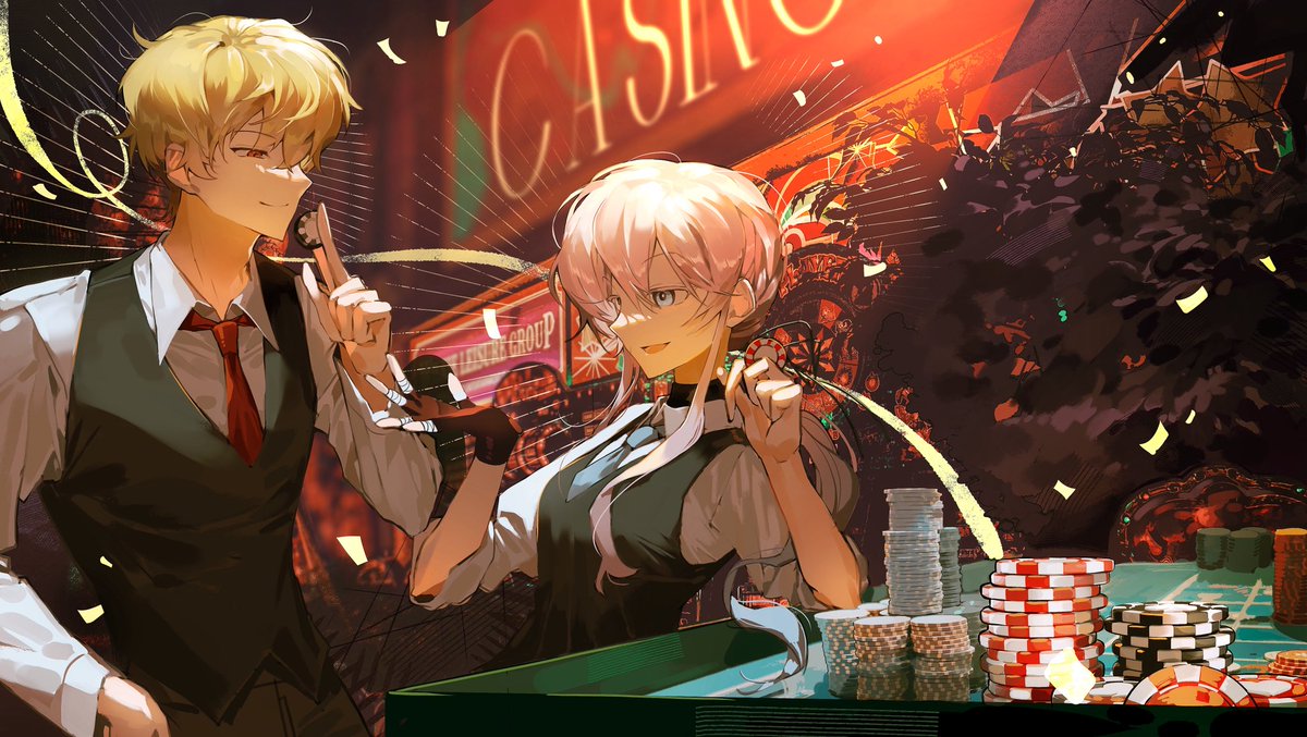 페어일러스트 작업했습니다~