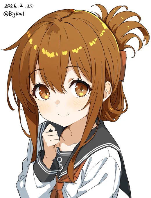 電 #艦これ版深夜の真剣お絵描き60分一本勝負 #艦これ版真剣お絵描き60分一本勝負_20260225