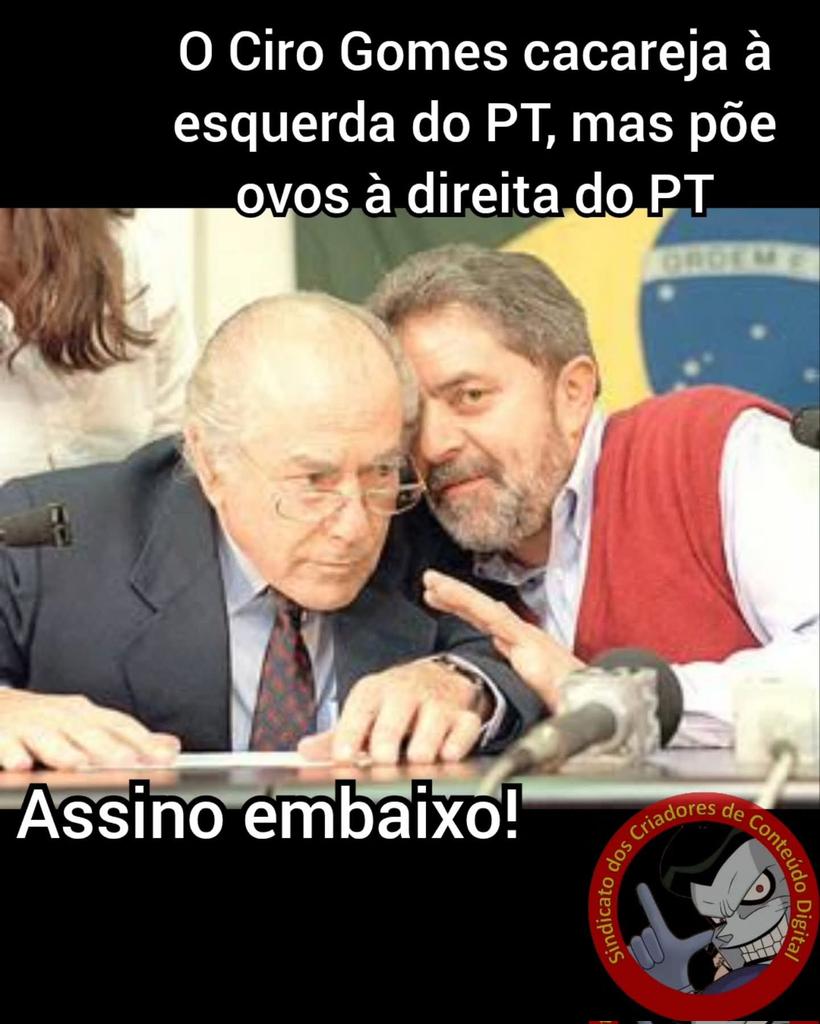 Jones Manoel também. Basta ver o espectro amplo de suas alianças com nacionalistas
