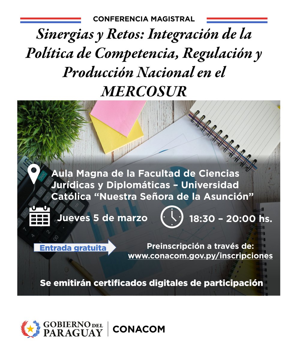 CONACOM Paraguay tweet media