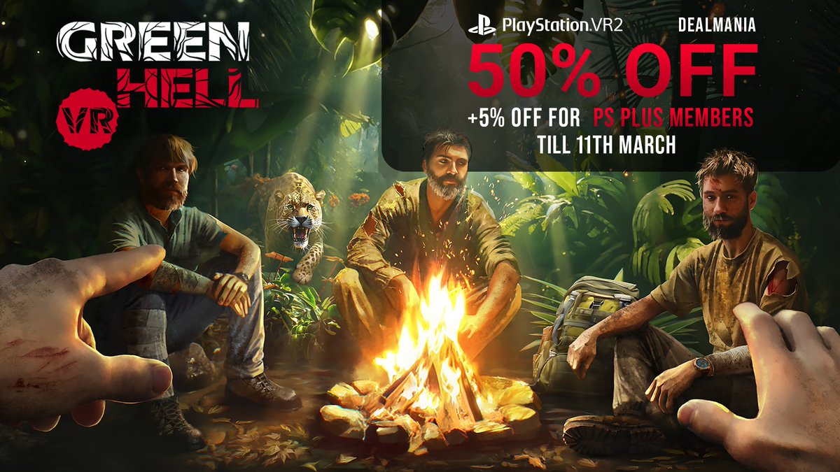 Green Hell VR 🌴🐆 tweet media