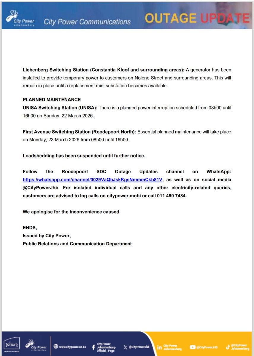 @CityPowerJhb tweet media