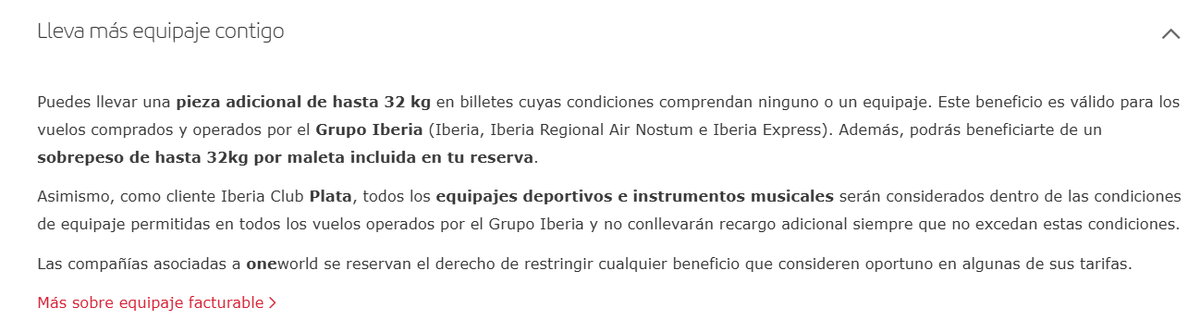 AleColmenares's tweet photo. @Iberia @Iberia  La normativa funciona en que tenemos una maleta extra de hasta 32kg en billetes con tarifa baisc o que no comprenda ninguna pieza. Nos cambian ahora eso donde la tarifa basic no la incluye y solo la optima, teniendo que pagar 120€ mas.. un abuso https://t.co/29oFSvCnrD