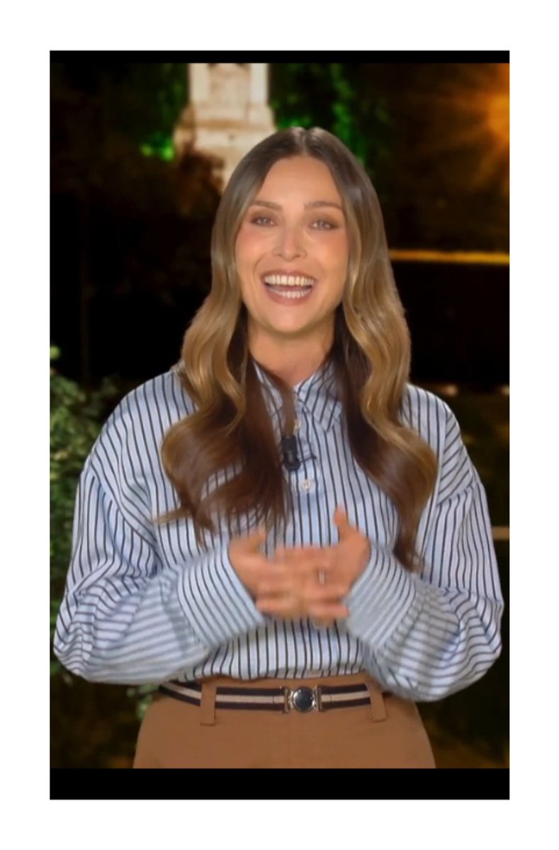 chemsier's tweet image. Ines Vandamme - 24.02.2026

Magnifique @inesvandamme au tirage de my million sur #TF1 
😍

#chemisier #blouse #satin #soie