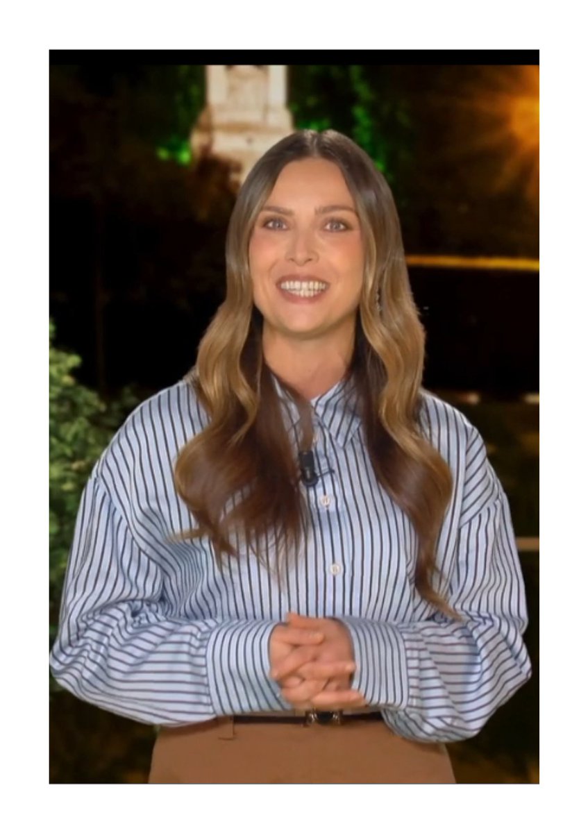 chemsier's tweet image. Ines Vandamme - 24.02.2026

Magnifique @inesvandamme au tirage de my million sur #TF1 
😍

#chemisier #blouse #satin #soie