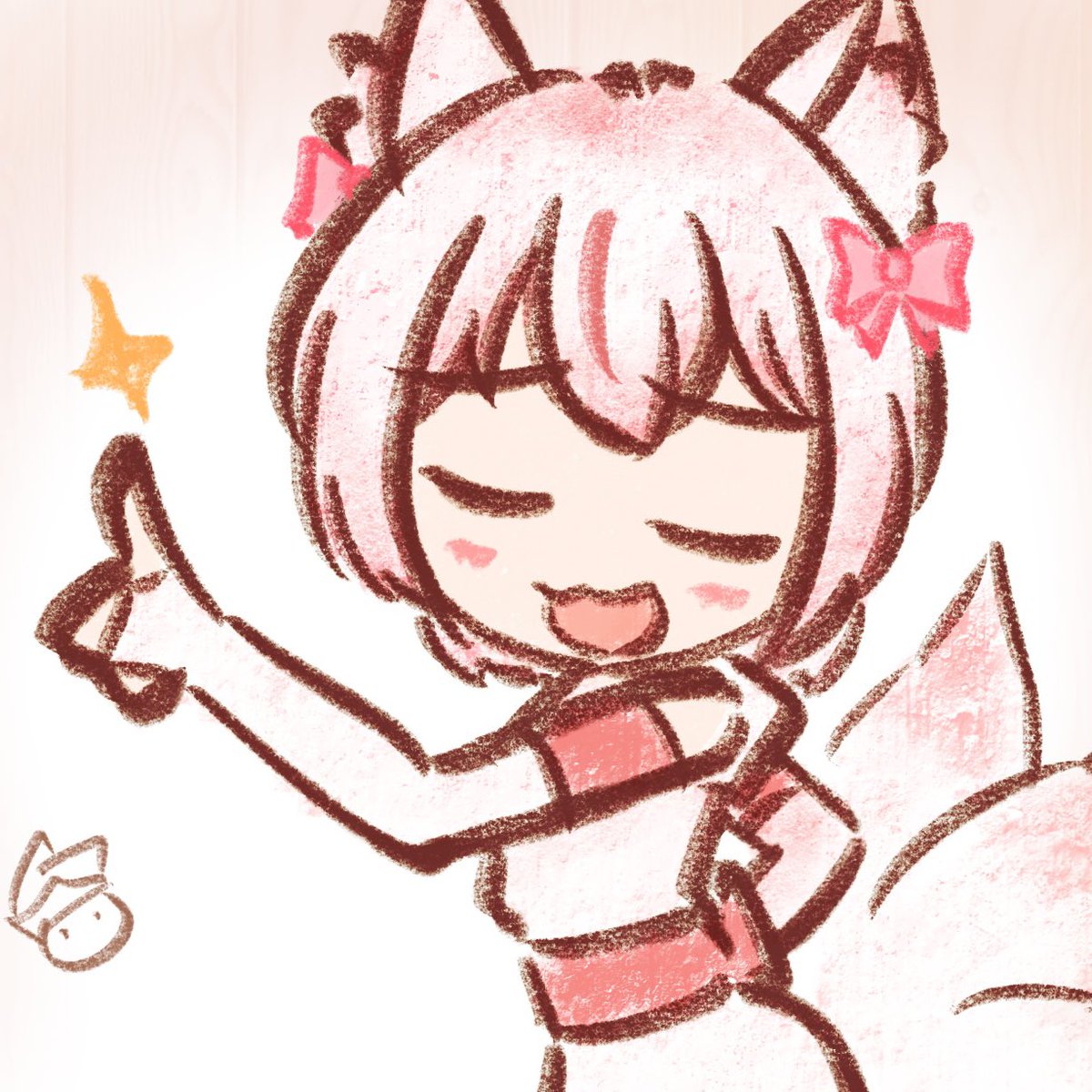 唐突に5年前の絵を載せる見た人もやる 5年前でびっくり🙄 元絵の線を