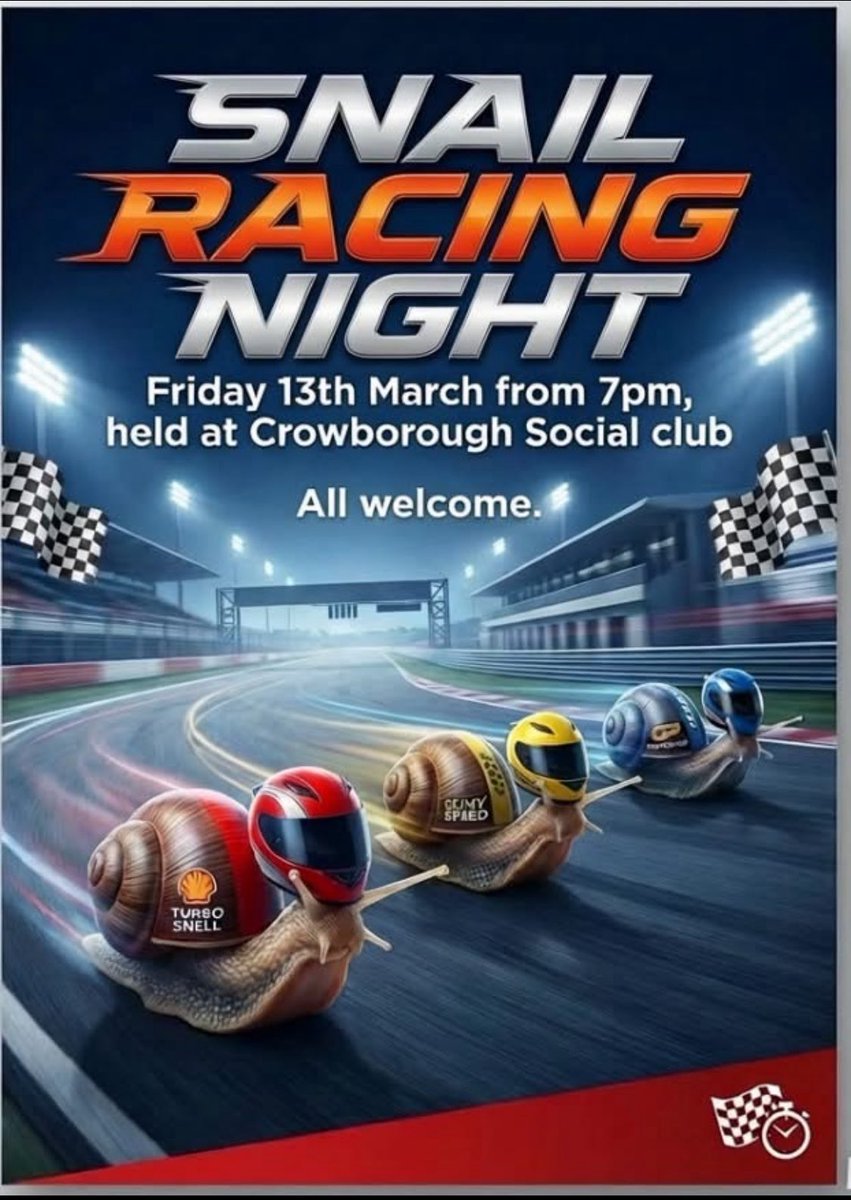 Crowborough Social Club tweet media